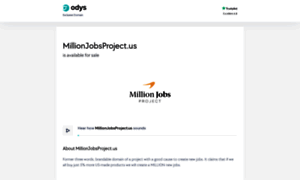 Millionjobsproject.us thumbnail