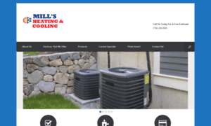 Mills-heating.com thumbnail