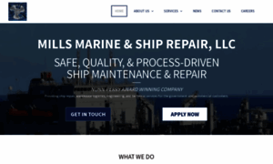 Millsmarineshiprepair.com thumbnail