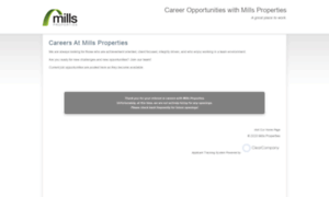 Millsproperties.hrmdirect.com thumbnail