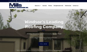 Millsroofing.net thumbnail