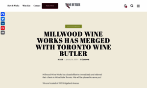 Millwoodwineworks.ca thumbnail