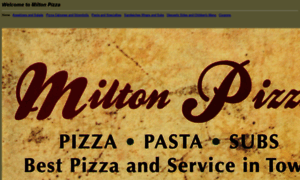 Miltonpizza.net thumbnail