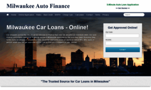 Milwaukeeautofinance.com thumbnail