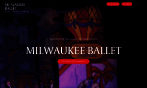 Milwaukeeballet.org thumbnail