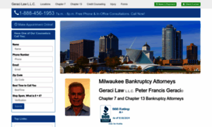 Milwaukeebankruptcylawyerpeterfrancisgeraci.com thumbnail