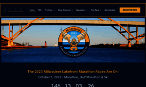 Milwaukeelakefrontmarathon.org thumbnail