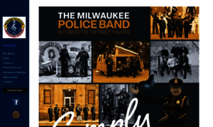 Milwaukeepoliceband.org thumbnail