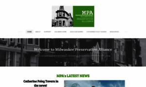 Milwaukeepreservationalliance.org thumbnail