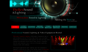 Milwaukeesoundandlighting.com thumbnail