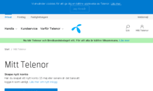 Minasidor.telenor.se thumbnail
