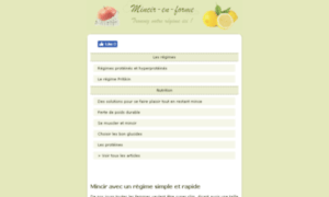 Mincir-en-forme.com thumbnail