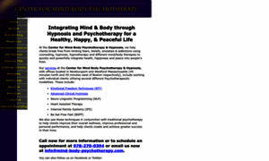 Mind-body-psychotherapy.com thumbnail