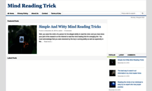 Mind-reading-trick.com thumbnail