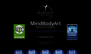 Mindbodyartdance.com thumbnail