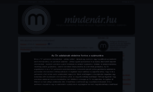 Mindenar.cafeblog.hu thumbnail