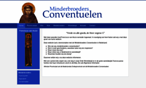 Minderbroedersconventuelen.nl thumbnail