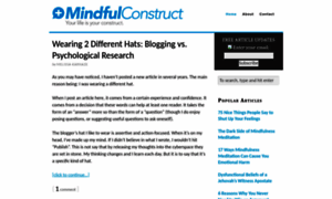 Mindfulconstruct.com thumbnail