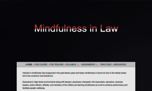 Mindfulnessinlawclass.com thumbnail