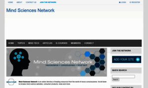 Mindsciencesnetwork.com thumbnail