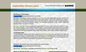 Mindshapertechnologies.weebly.com thumbnail