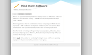 Mindstormsoftware.com thumbnail