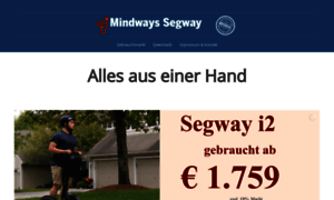 Mindways-segway.de thumbnail