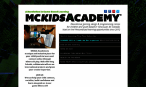 Minecampkids.com thumbnail