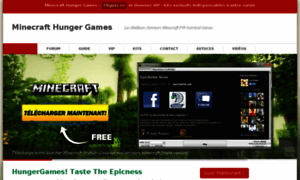 Minecraft-hungergames.net thumbnail