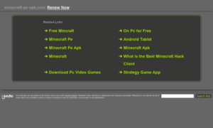 Minecraft-pe-apk.com thumbnail