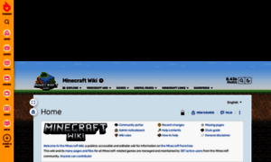 Minecraft.gamepedia.com thumbnail
