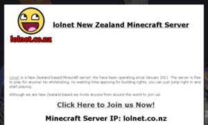 Minecraft.lolnet.co.nz thumbnail