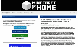Minecraftathome.com thumbnail