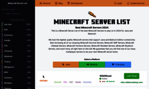 Minecraftbestservers.com thumbnail