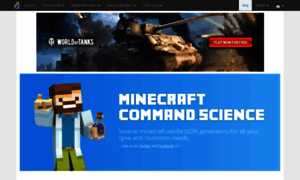Minecraftcommand.science thumbnail
