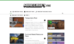 Minecraftfive.net thumbnail