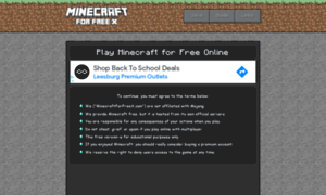 Minecraftforfreex.com thumbnail