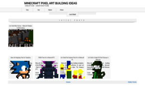 Minecraftpixelartbuildingideas.blogspot.com.tr thumbnail