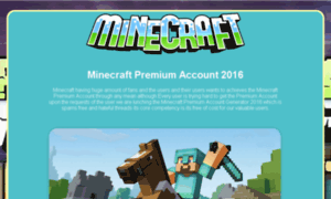 Minecraftpremiumgenerator2016.com thumbnail