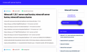 Minecraftserverkurma.com thumbnail