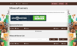 Minecraftserverlisting.info thumbnail