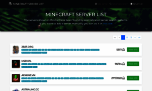 Minecraftserverslist.net thumbnail
