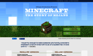 Minecraftstoryofmojang.com thumbnail