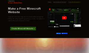 Minecraftwebsites.com thumbnail