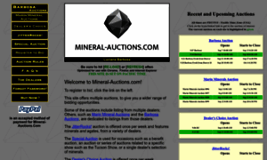 Mineral-auctions.com thumbnail