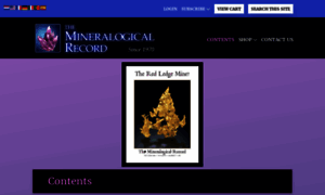 Mineralogicalrecord.com thumbnail