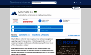 Minergate.software.informer.com thumbnail