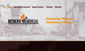 Minersmemorial.ca thumbnail