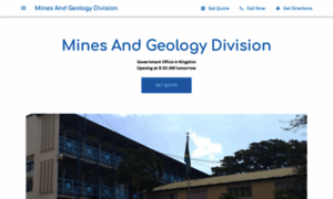 Mines-and-geology-division.business.site thumbnail