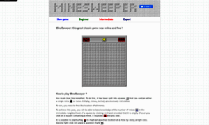 Minesweeper.biz thumbnail